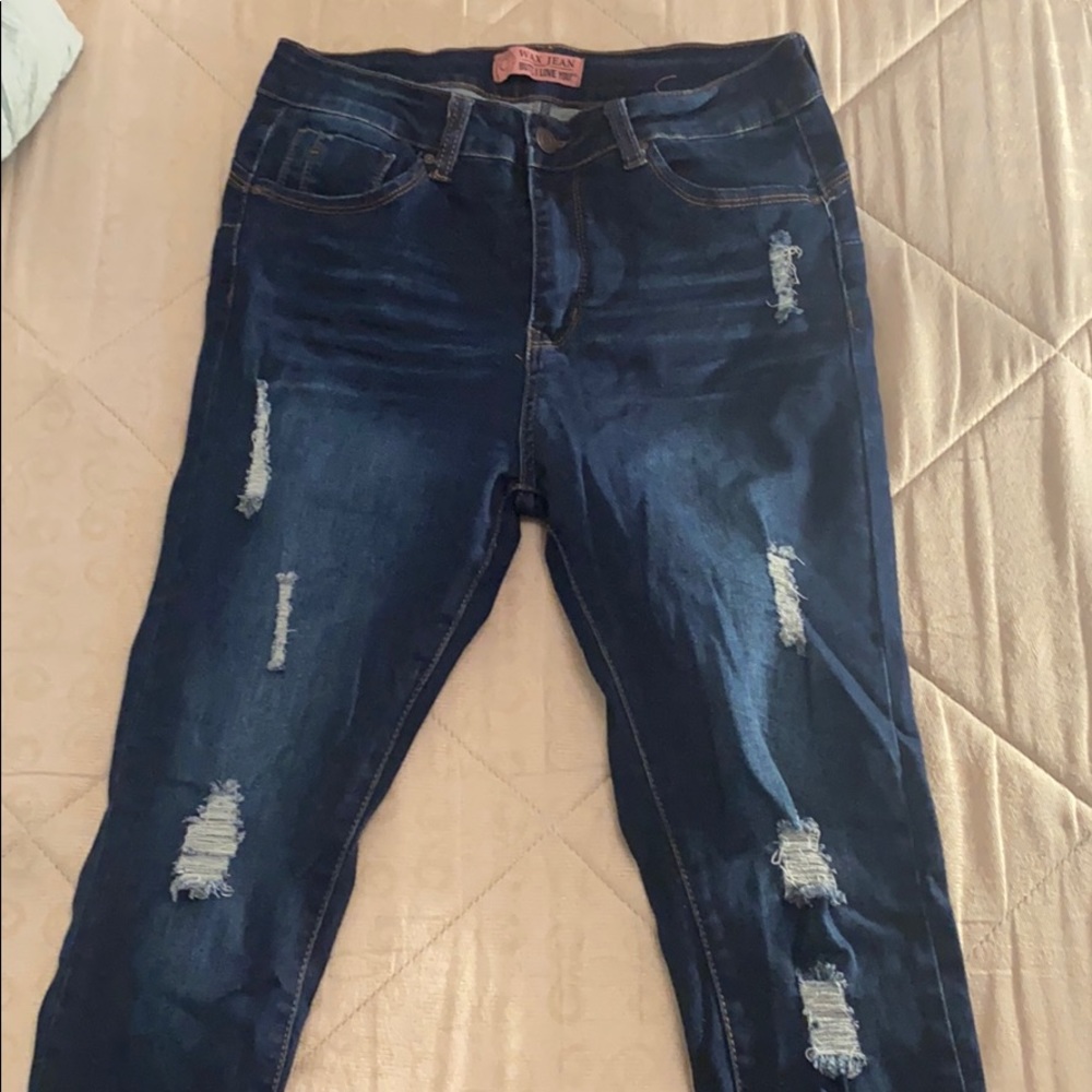 Dark wash jeans